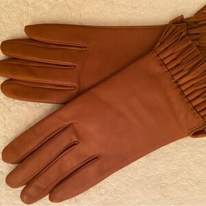 Rebecca Minkoff Tech Touch Mini Tassels Leather Gloves